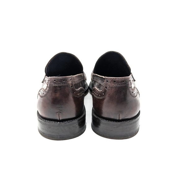 To Boot New York Adam Derrick Mens 10 Loafers Brown Leather Dress Shoes - Picture 6 of 9